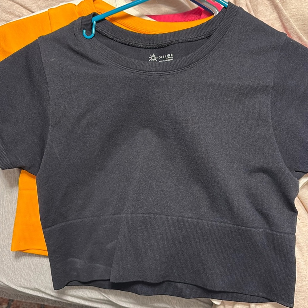 Aerie seamless crop tops bundle